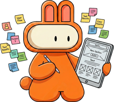 Robbie researching users